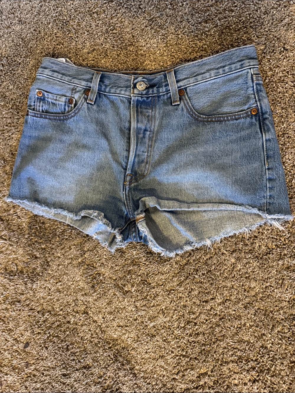 Levi’s 501 buttonfly button fly shorts 29